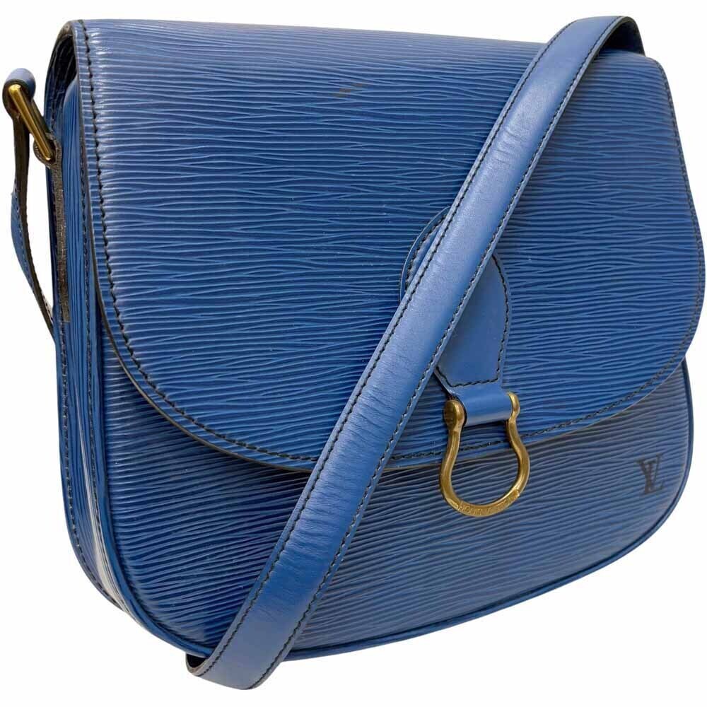 Louis Vuitton Saint Cloud Blue Shoulder Bag